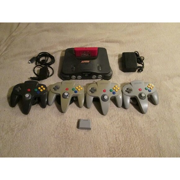 Nintendo 64 HDMI With 4 Controllers Games And Accessories